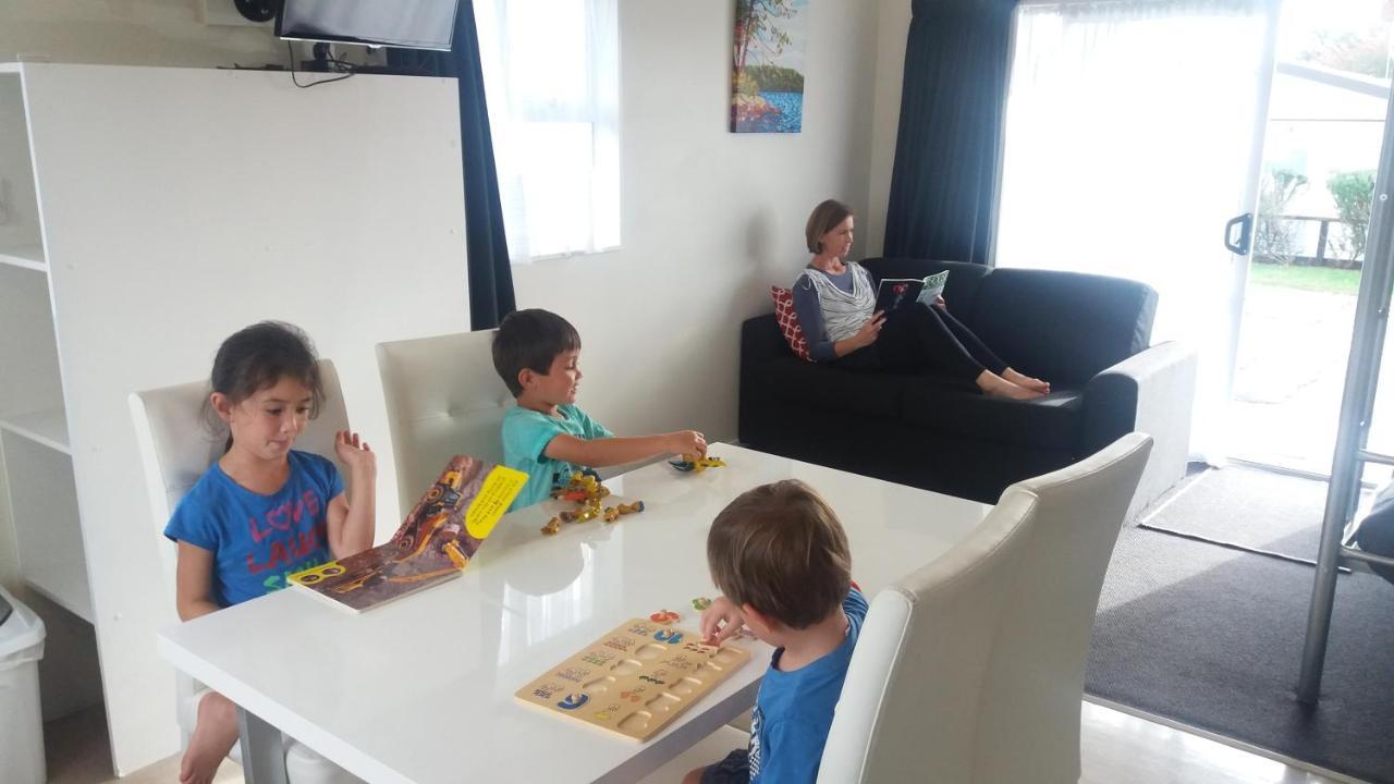 Levin Kiwi Holiday Park Bagian luar foto
