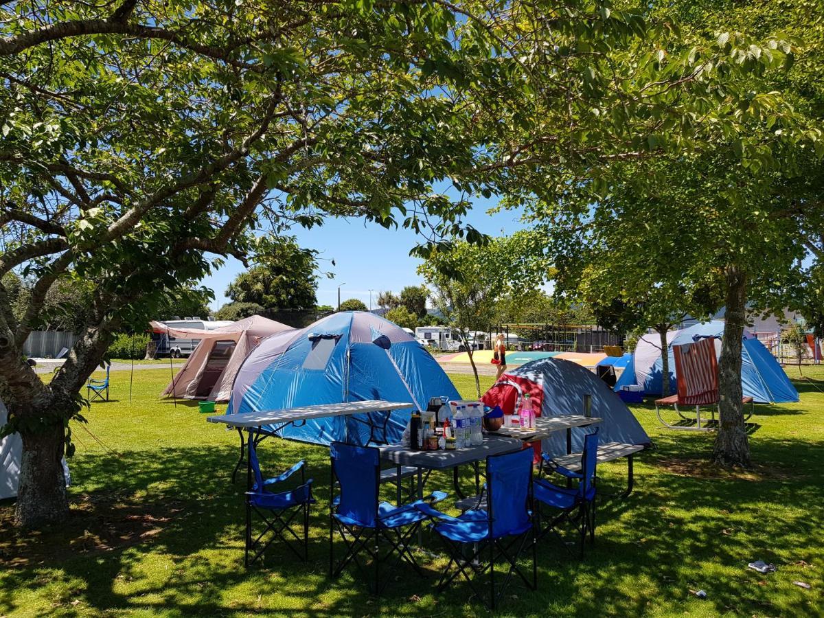 Levin Kiwi Holiday Park Bagian luar foto