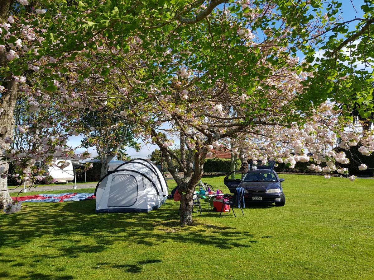 Levin Kiwi Holiday Park Bagian luar foto