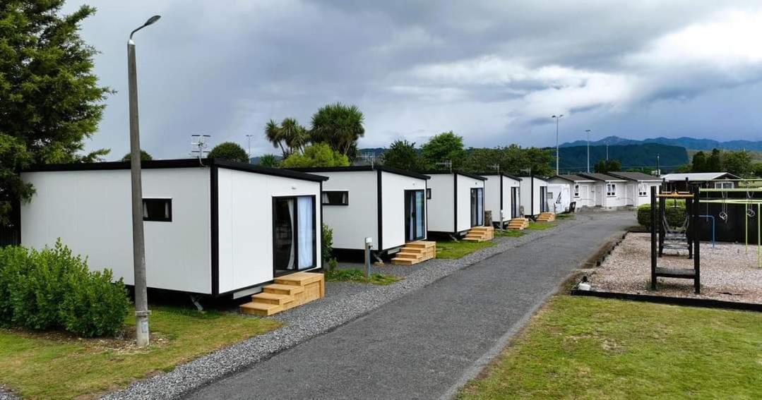Levin Kiwi Holiday Park Bagian luar foto