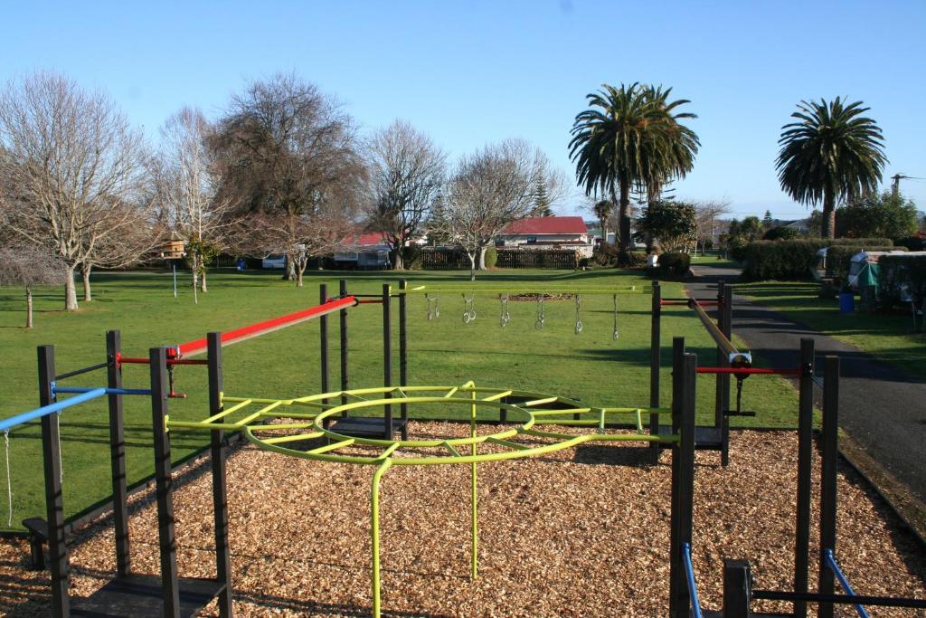 Levin Kiwi Holiday Park Bagian luar foto