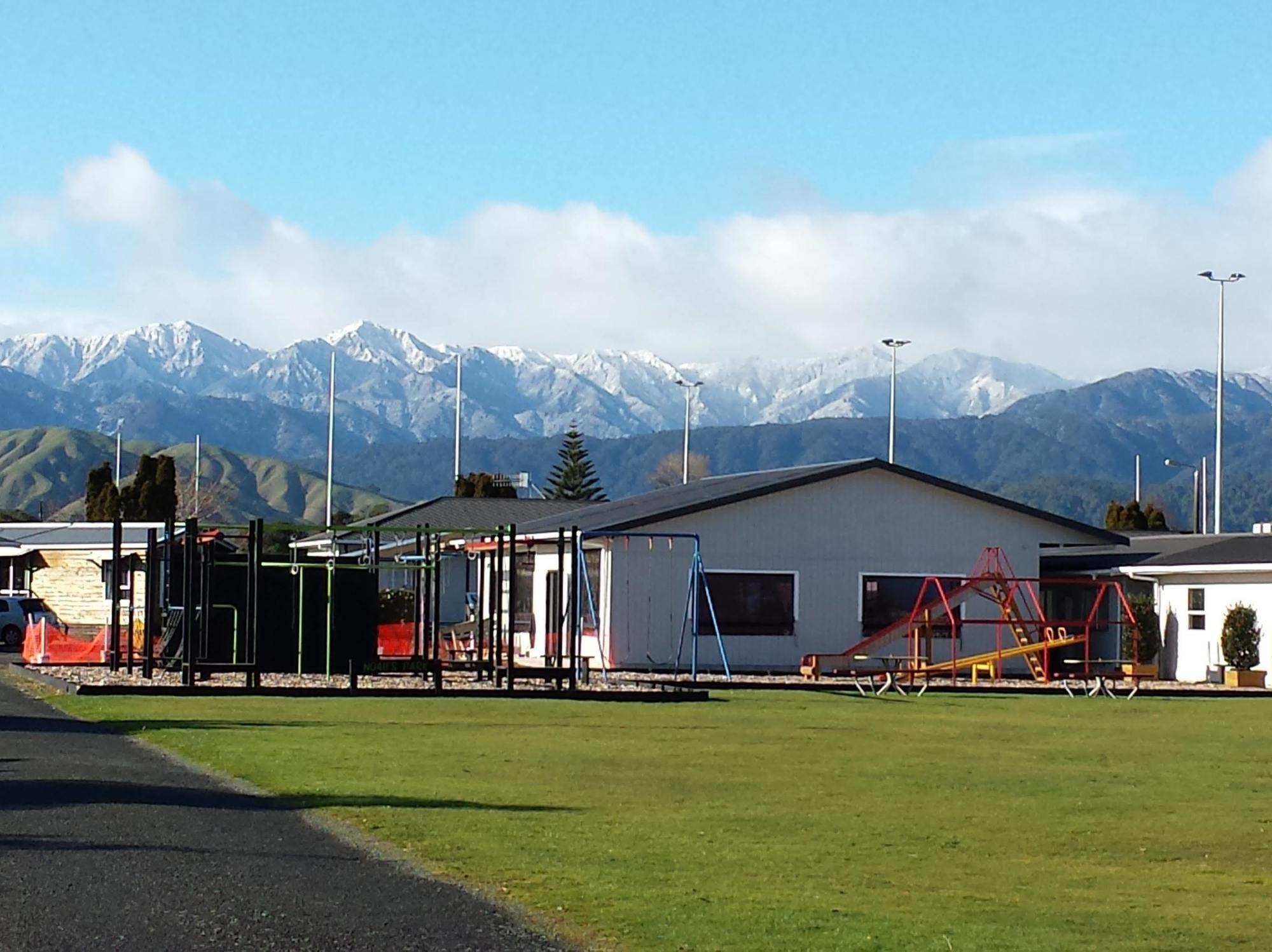 Levin Kiwi Holiday Park Bagian luar foto